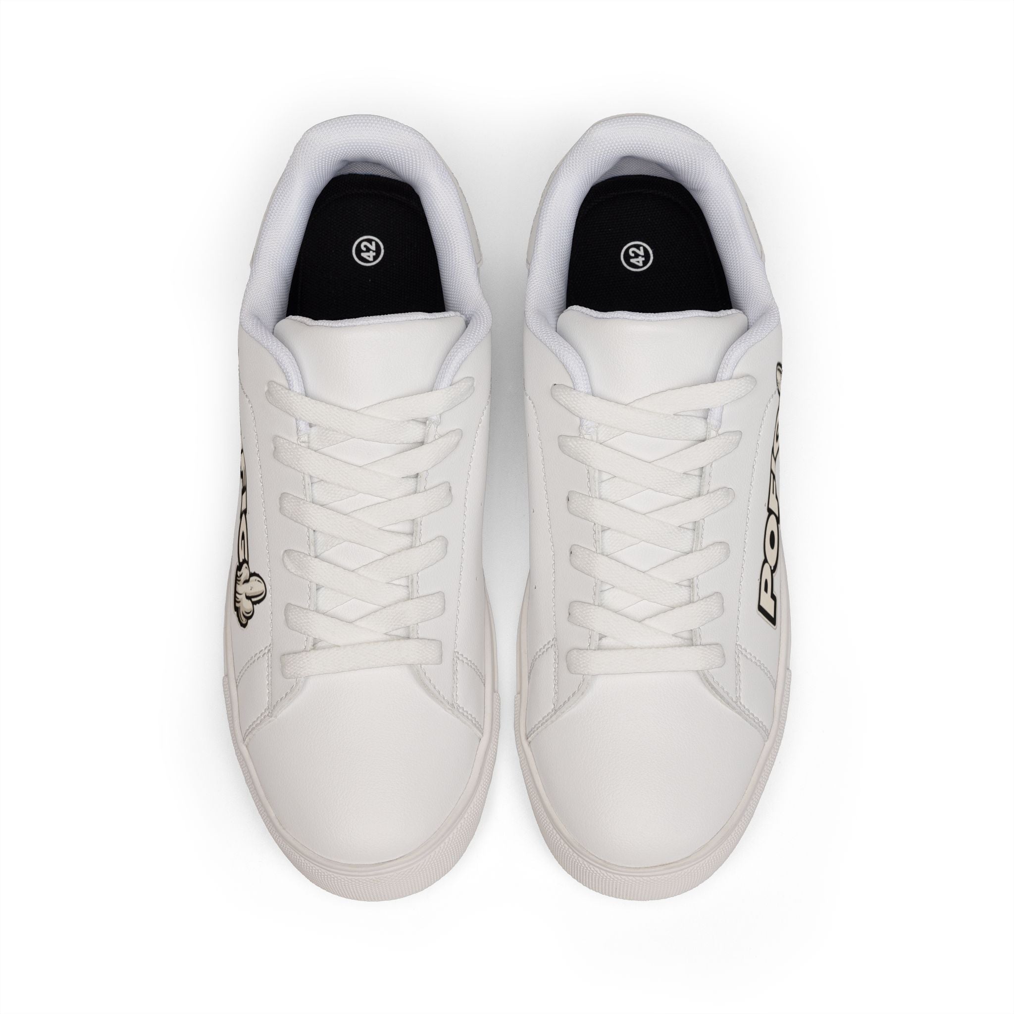 POFIG Low-Top Sneaker Weiß – Unisex Streetwear Sneaker