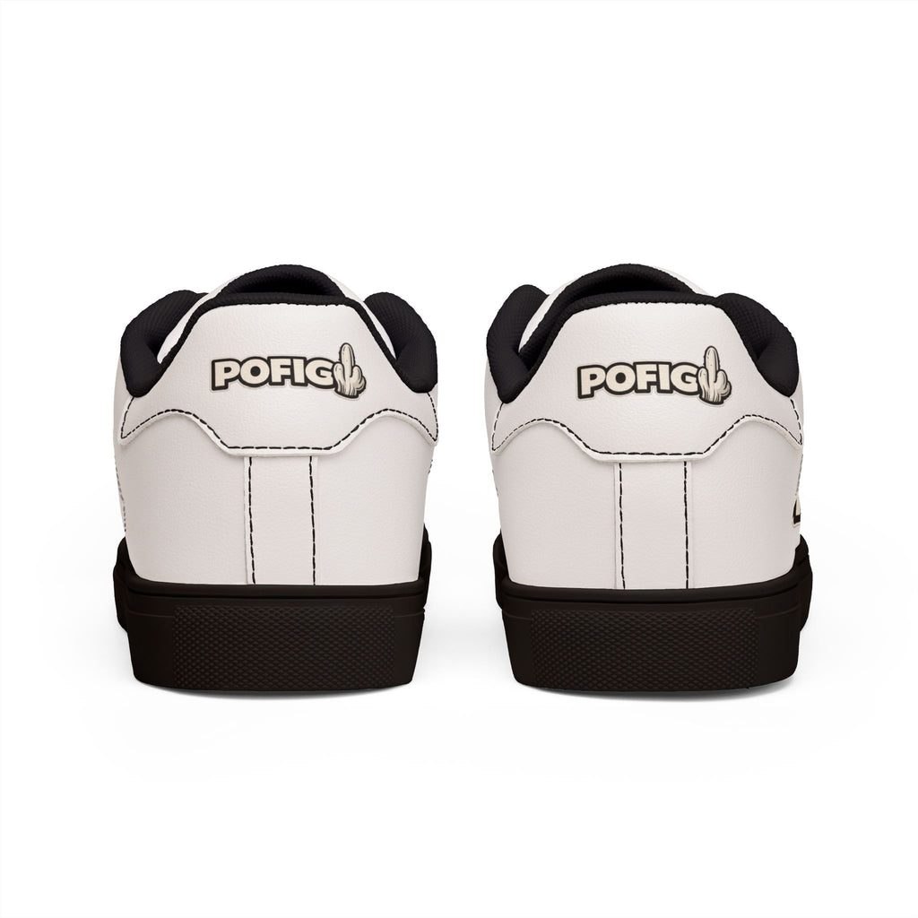 POFIG Low-Top Sneaker Weiß – Unisex Streetwear Sneaker