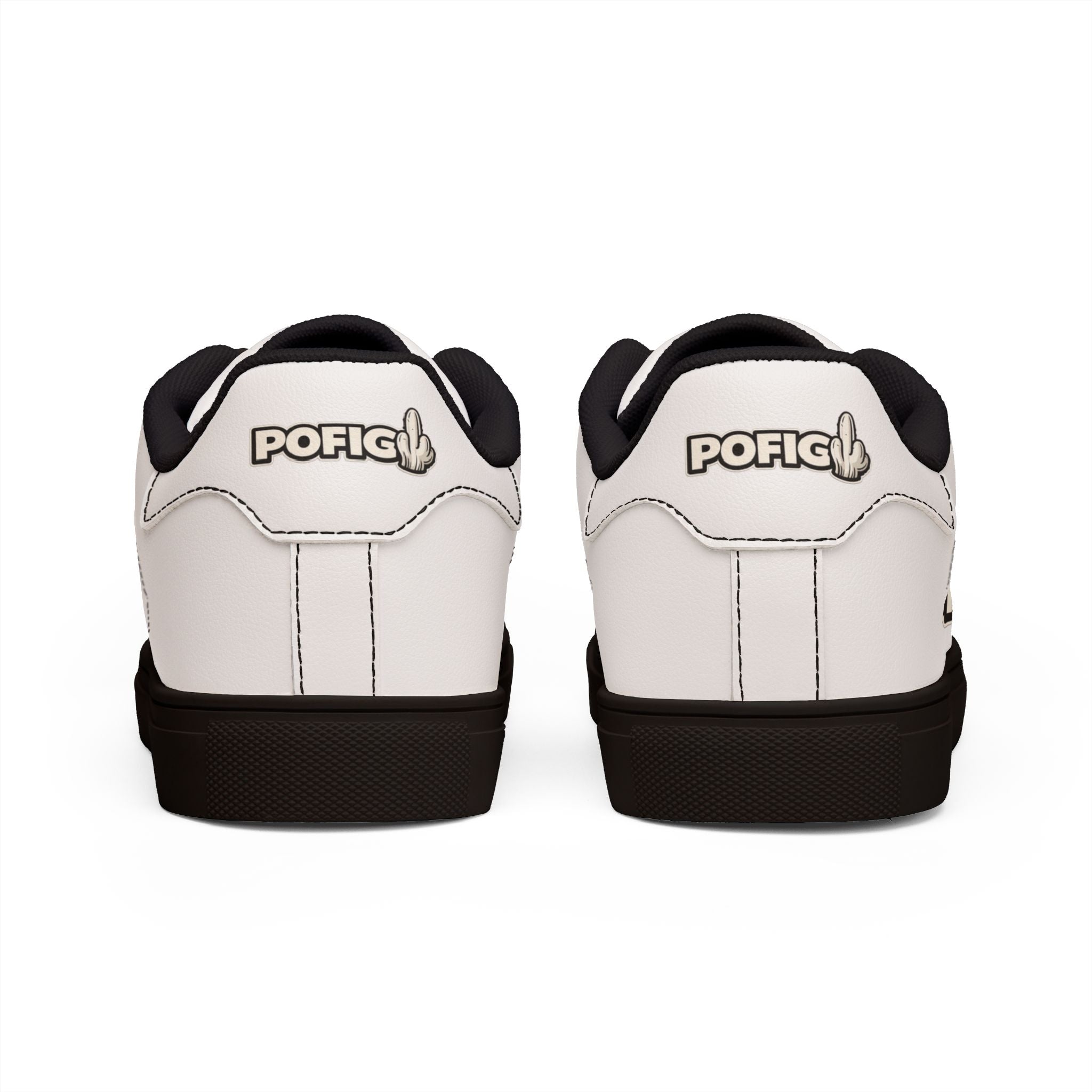 POFIG Low-Top Sneaker Weiß – Unisex Streetwear Sneaker