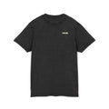 T-Shirt mit „POFIG“-Aufdruck im Acid-Washed-Look – Vintage-T-Shirt mit Short-Sleeve-Schnitt und Used-Optik