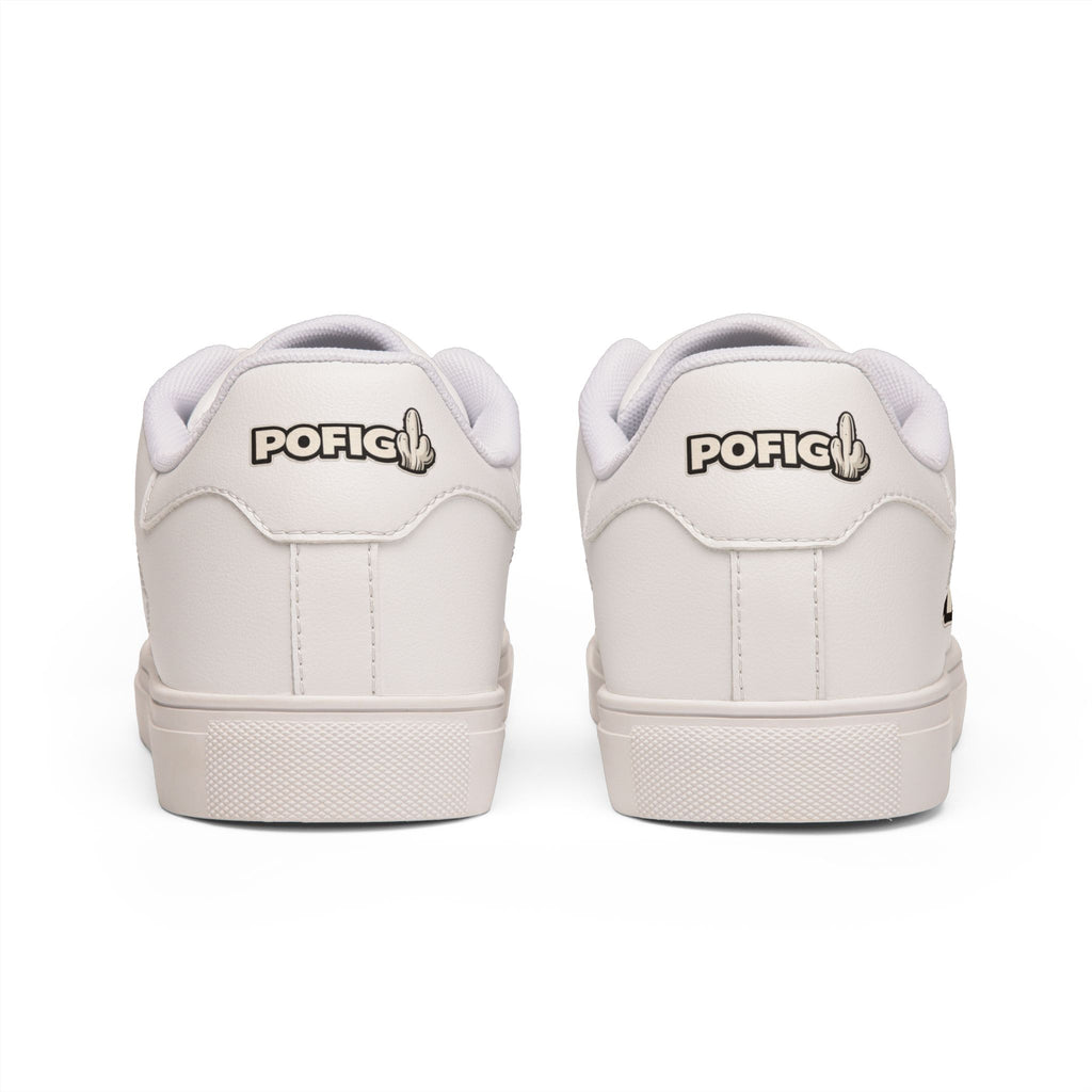 POFIG Low-Top Sneaker Weiß – Unisex Streetwear Sneaker