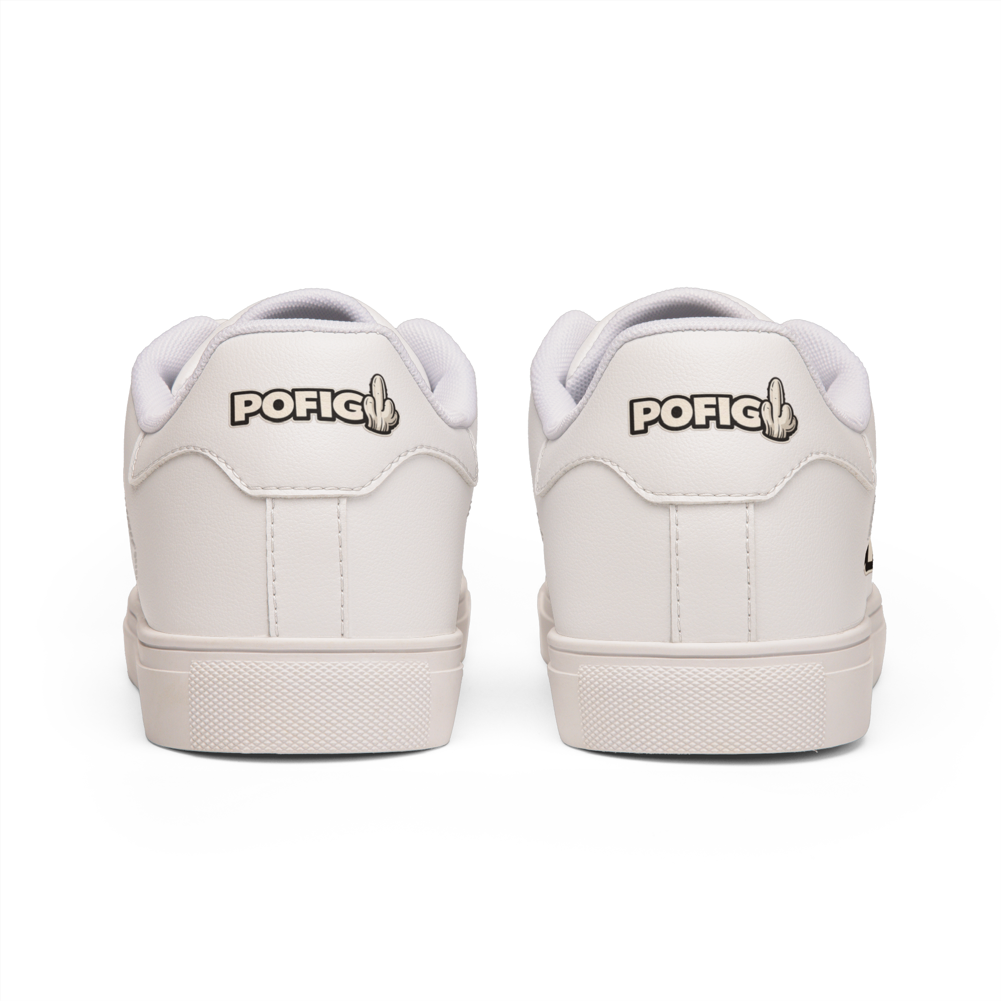 POFIG Low-Top Sneaker Weiß – Unisex Streetwear Sneaker