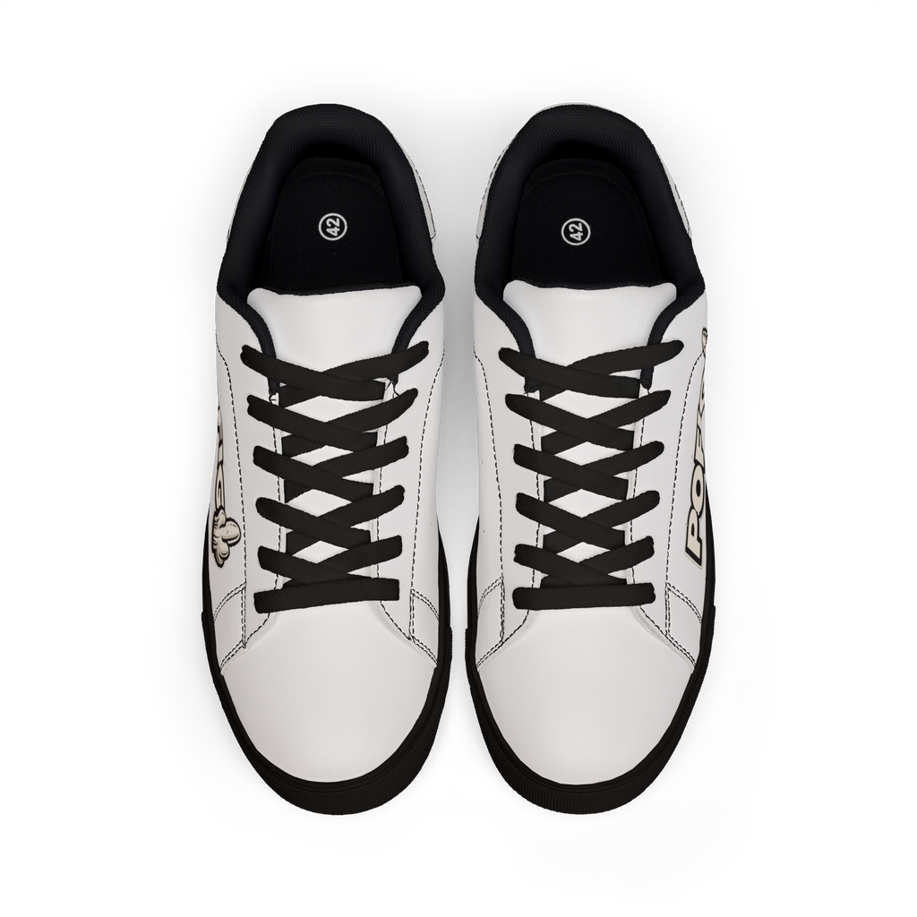 POFIG Low-Top Sneaker Weiß – Unisex Streetwear Sneaker
