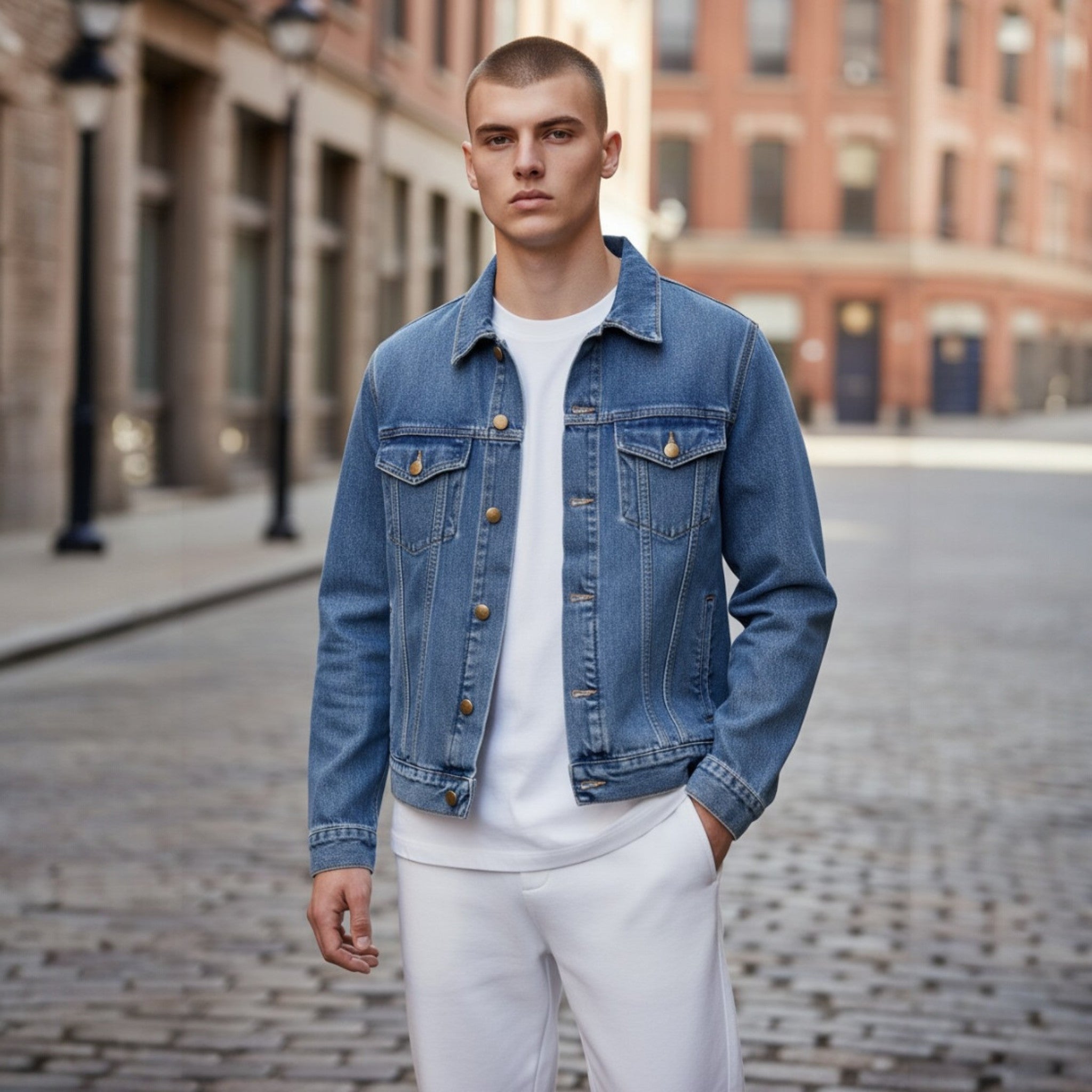 POFIG Denim Jacket – Street Back
