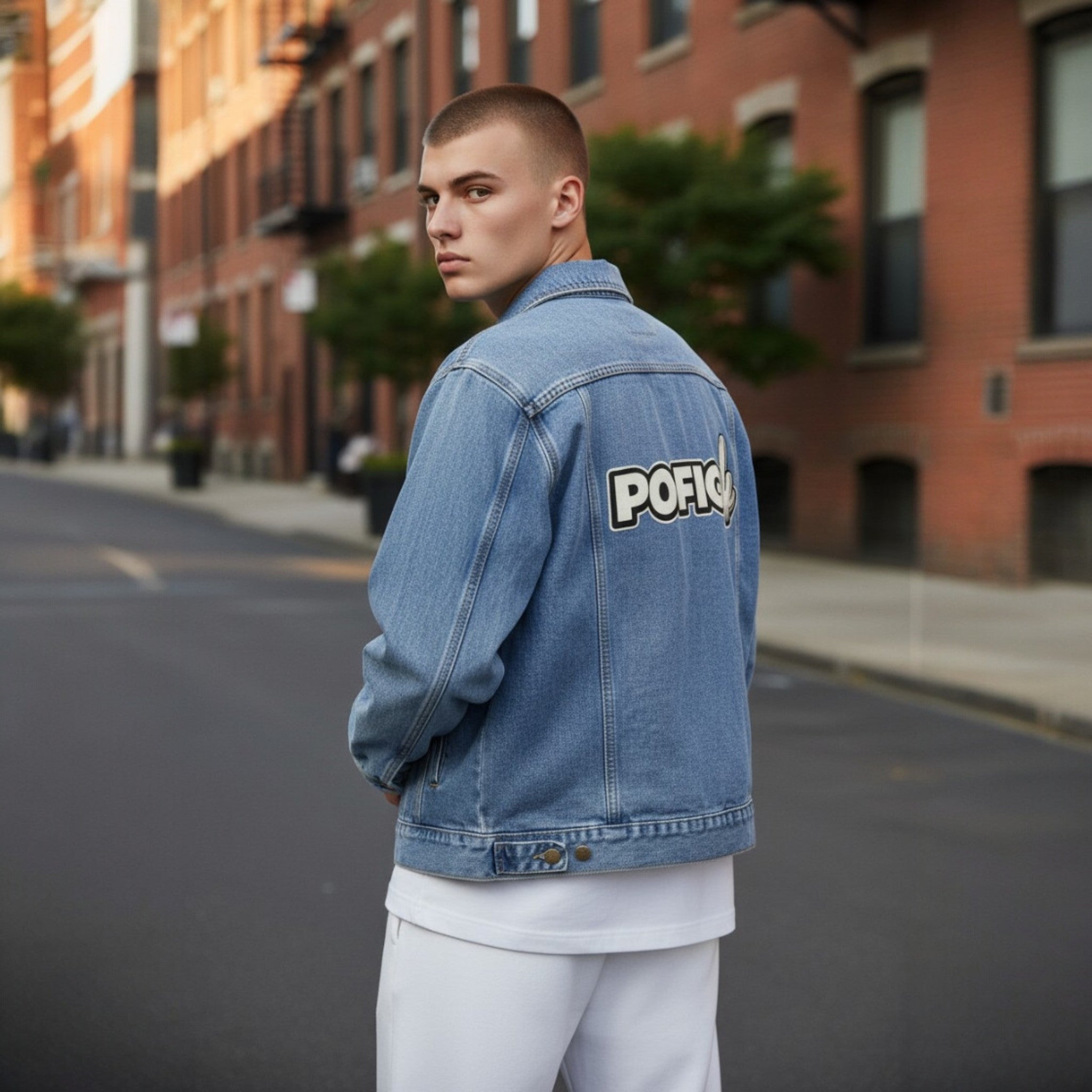 POFIG Denim Jacket – Street Back