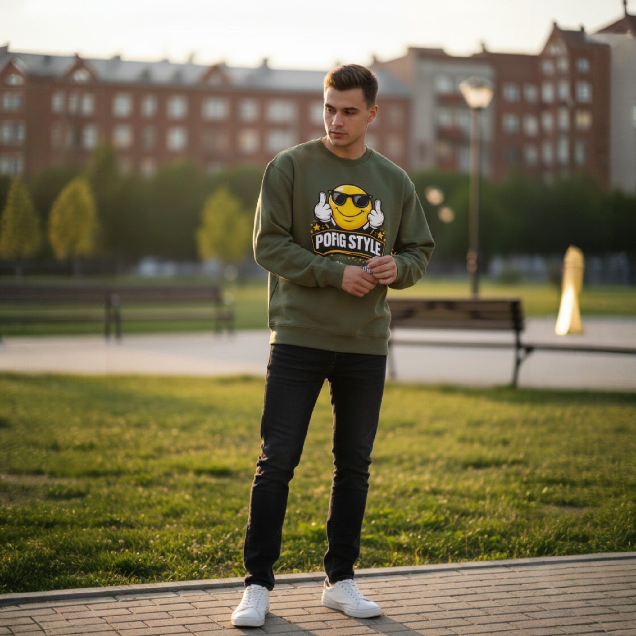 POFIG Smile Sweatshirt